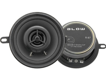 KOMPLET GŁOŚNIKÓW SAMOCHODOWYCH 2x3,5'' 60W 4 Ohm