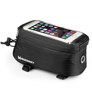 TORBA NA TELEFON NA RAMĘ ROWEROWĄ POKROWIEC NA TELEFON + GRATIS RYSIK