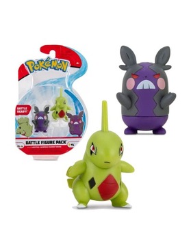 ORYGINALNE MINIFIGURKI POKEMON LARVITAR + MORPEKO