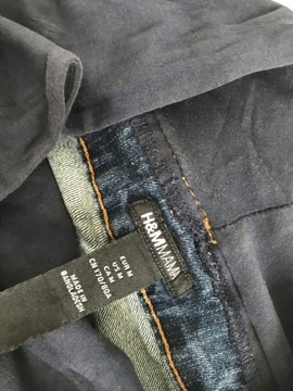 h&m mama__jeans spódnica ciążowa 38 M