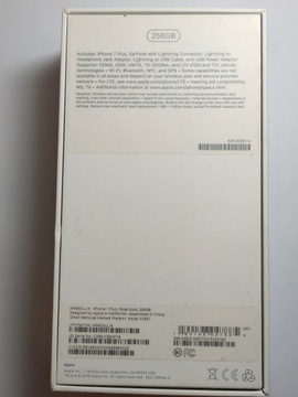 Apple Iphone 7 Plus 256 ГБ розовое золото в коробке