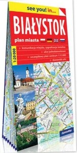 Białystok - papierowy plan miasta 1:20 000