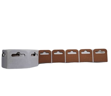 ЕВРОВЕШАЛКИ 50х50 КОРИЧНЕВАЯ БУМАГА 1000 шт.