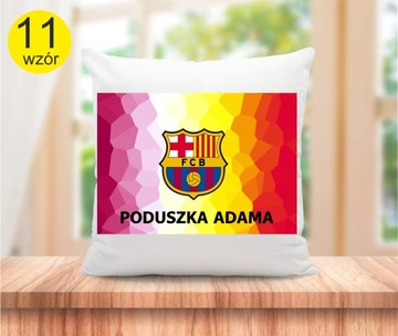 ПОДУШКА FC BARCELONA Микрофибра + НАЗВАНИЕ