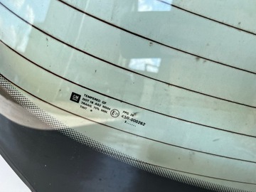 OPEL SIGNUM SKLO (OKNO) ZADNÍ KRYT KUFRU