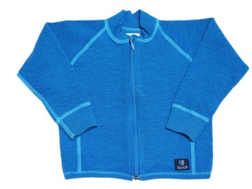 JANUS bluza na zamek dres WEŁNA MERINO WOOL 98-100-104