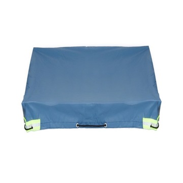 PLANDEKA OSŁONA PŁASKA NA PRZYCZEPKĘ 122X214CM