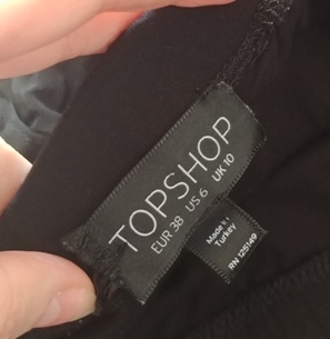 W. TOPSHOP CZARNA DLUGA WISKOZA MAXI ROZKLOSZOWANA