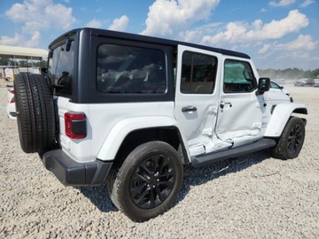 Jeep Wrangler IV 2022 Jeep Wrangler Unlimited Sahara 4XE 2022 2.0l 2.0 Hybryda 375KM, zdjęcie 3