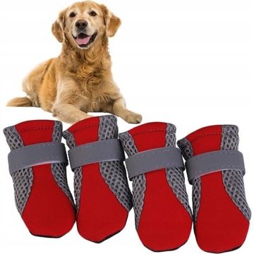 OCHRONNE BUTY DLA PSA NA LATO. ODDYCHAJĄCE L