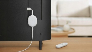 Google Chromecast 4.0 HD 4 ГБ Мультимедийный проигрыватель SMART TV WiFi ДИСТАНЦИОННЫЙ