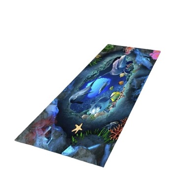 ANTYPOŚLIZGOWY CHODNIK DYWAN 3D OCEAN 60x90