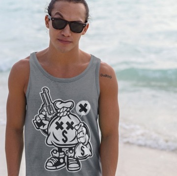 Танковые анимированные деньги, получающие деньги