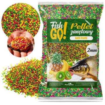 PELLET ZANĘTOWY method feeder ZANĘTA NA RYBY karpie leszcze 2mm