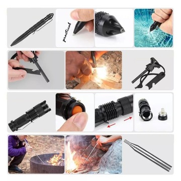 Survival Military Survival Kit Многофункциональный мультитул 63 шт. XL