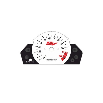 Suzuki SV 650 SV 1000 03-09 Tarcza Zegara BIAŁA