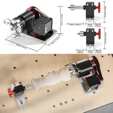 Четвертая ось скорости CNC TwoTrees, дополнительно к TTC 450