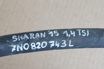 GD SHARAN 7N0 PŘÍVOD KLIMATIZACE 7N0820743L