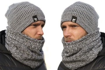 МУЖСКОЙ КОМПЛЕКТ, ЗИМНИЙ КОМПЛЕКТ, ШАПКА, ШАРФ, ШАРФ, 5к.