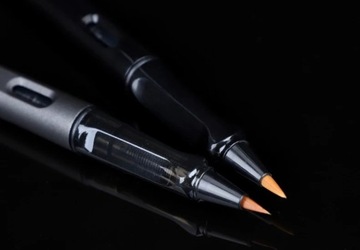 7 цветов Фонтаны Мягкая ручка-кисть 10-цветная ручка для каллиграфии с чернилами для