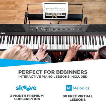 Клавиатура электропианино Alesis Recital 88 класс