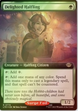 Delighted Halfling SURGE FOIL