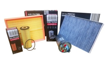 FILTRON ZESTAW FILTRÓW do AUDI A4 B6 1,9TDI 2,0TDI