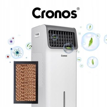 KLIMATOR KLIMATYZER WENTYLATOR 4w1 PRZENOŚNY ZBIORNIK EKONOMICZNY + PILOTEM