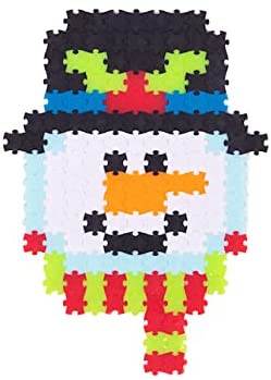 Puzzelki Pixelki Jixelz Bombka Bałwan