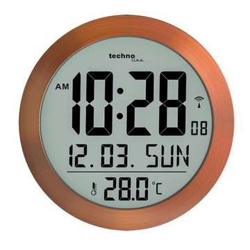 Zegar cyfrowy ścienny Technoline WS8038 PRESTIGE