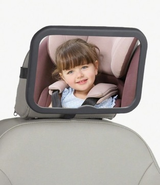 LUSTERKO DO OBSERWACJI DZIECKA W SAMOCHODZIE PODRÓŻY AUCIE OBROTOWE 360