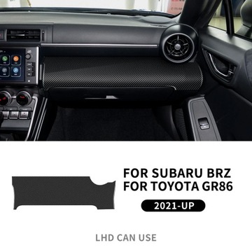 PRAVÉ NÁLEPKA Z VLÁKNA  UHLÍKOVÉHO PRO SUBARU BRZ TOYOTA GR86 202~17161