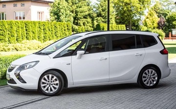 Opel Zafira C Tourer 1.4 Turbo ECOTEC 120KM 2012 Opel Zafira 1.4B 120Ps Klimatyzacja Parktronik Alu16 Polskory 7 foteli ZAD, zdjęcie 17