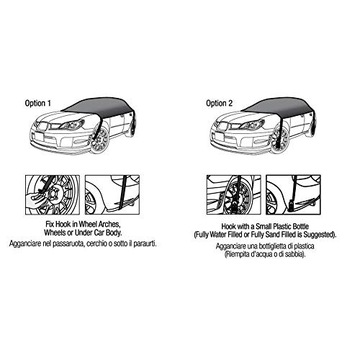 Автомобильный чехол Ronin 1395106, серебристый, RF-2 GW