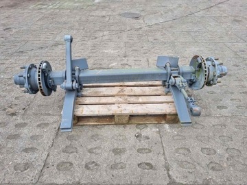 OŚ NACZEPY BPW ECO Plus * TARCZE * RESOR - kompletna