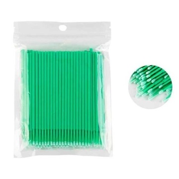 Mikroszczoteczki aplikatory ŚREDNIE 2mm SASZETKA