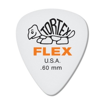 DUNLOP TORTEX FLEX KOSTKA KOSTKI DO GITARY 0,60 mm