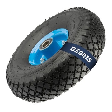 КОЛЕСО КОЛЕСО для тележки с камерой TIRE 2 PR WHEEL 4.00-4 400-4 отверстие 2 см