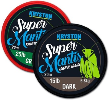 Kryston Plecionka Super Mantis 20m 35lb Green