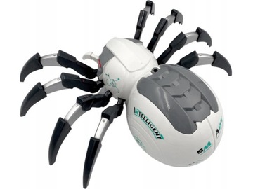 ОГРОМНЫЙ ПАУК С ДИСТАНЦИОННЫМ УПРАВЛЕНИЕМ РАСПЫЛЯЕТ ТУМАН, СВЕТОДИОДНЫЙ ДИСТАНЦИОННЫЙ СВЕТ, ЗВУК