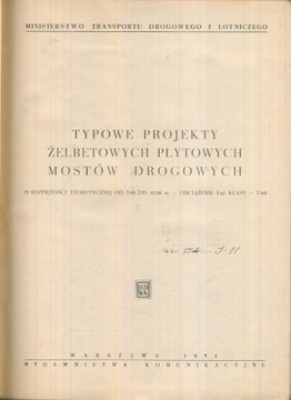 Typowe projekty żelbetowych, płytowych mostów drogowych o rozpiętości 5-10m