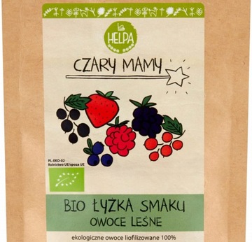 КЛУБНИКА, СВЕКЛА, ЕЖЕВИКА ОРГАНИЧЕСКИЙ ВКУС 40 г - HELPA