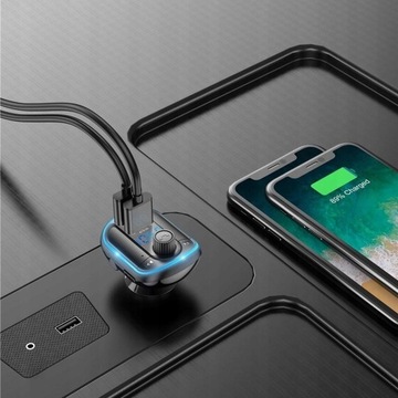 Автомобильный Bluetooth-передатчик Радио AUX-адаптер