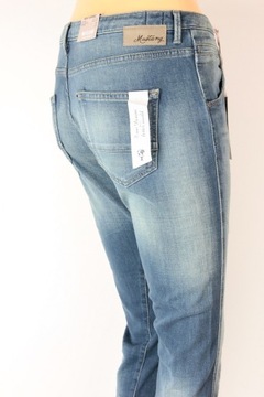 MUSTANG TAPERED SLIM JEANSY HIGHT RISE 7/8 W30 L32