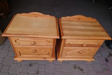 Szafka nocna nakastlik drewniany barek design