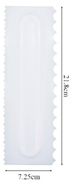 Шпатель-скребок для крема для торта