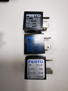 Cewka zaworu FESTO MSFW-220V 7,5/6VA
