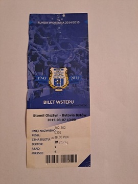 STOMIL OLSZTYN - BYTOVIA BYTÓW 07-03-2015