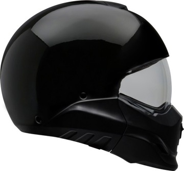 KASK MOTOCYKLOWY BELL BROOZER SOLID BLACK L