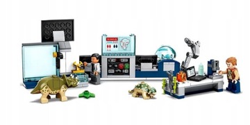 ЛАБОРАТОРИЯ LEGO WU; ДИНОЗАВРЫ ПОБЕГАЮТ 75939